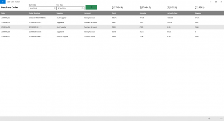Screenshot 5 Daily Sales Tracker - Inventory management, Purchase order, Account Manager for small business windows
