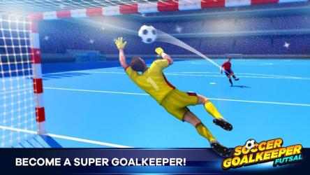 Captura de Pantalla 4 Futsal Goalkeeper - Soccer android