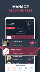 Captura de Pantalla 4 Call Recorder - Automatic Call Recorder - callX android