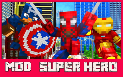 Captura 4 Mod Super Hero - For MCPE android