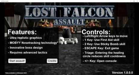 Captura 1 Lost Falcon Assault windows