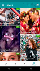 Screenshot 5 Christmas Photo Frames, Effects & Cards Art android