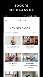 Screenshot 2 Alo Moves - Yoga Classes android