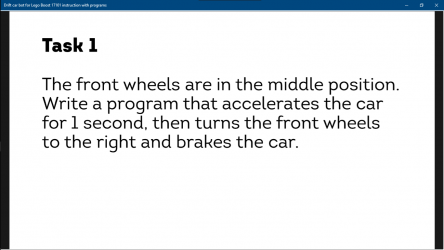 Screenshot 4 Drift car bot for Lego Boost 17101 instruction with programs windows
