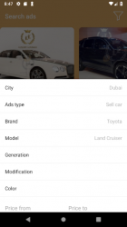 Screenshot 4 InCar.ae - new/used cars in UAE android