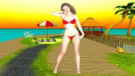 Captura de Pantalla 5 Red Sexy Bikini Beach Dancer[HD+] windows
