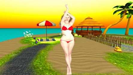 Captura de Pantalla 9 Red Sexy Bikini Beach Dancer[HD+] windows