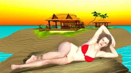 Capture 7 Red Sexy Bikini Beach Dancer[HD+] windows