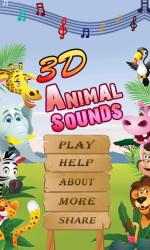 Screenshot 1 3D Animal Sounds windows