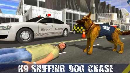 Screenshot 7 Police Dog Airport Criminal Chase - Arrest Robbers windows