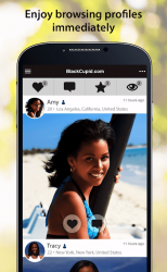 Captura de Pantalla 3 BlackCupid: Black Dating android