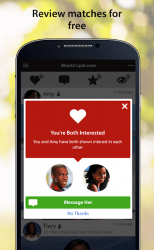 Captura de Pantalla 4 BlackCupid: Black Dating android