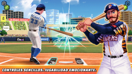 Screenshot 2 Baseball Clash: En tiempo real android