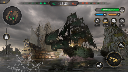 Captura de Pantalla 7 King of Sails: Batallas navales android
