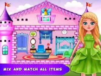 Captura de Pantalla 5 My Doll House Decorating Interior Game android