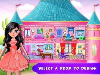 Captura de Pantalla 9 My Doll House Decorating Interior Game android