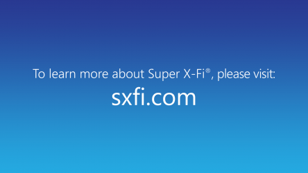 Screenshot 6 SXFI App windows