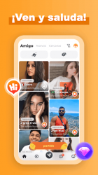 Capture 3 Amigo-Chat Rooms, Real Friends android