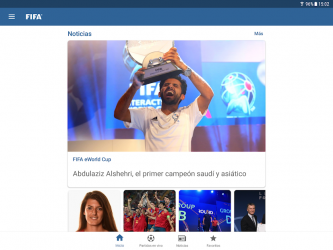 Captura de Pantalla 7 FIFA - Torneos, noticias y resultados de fútbol android