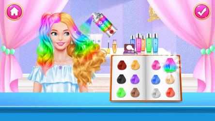 Captura de Pantalla 7 Girl Games: Hair Salon Makeup Dress Up Stylist android