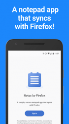 Screenshot 2 Notes by Firefox: A Secure Notepad App android