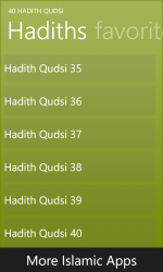 Captura 3 40 Hadith Qudsi windows