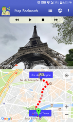 Image 3 Map Bookmark / Streetview Player / GPX Viewer android