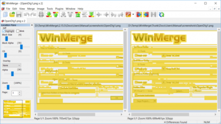 Screenshot 6 WinMerge windows