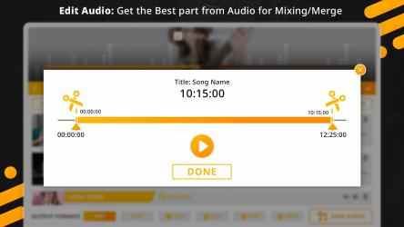Captura 5 Music Editor : Trim, Extract, Convert and Mix Audio windows