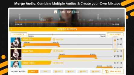 Screenshot 4 Music Editor : Trim, Extract, Convert and Mix Audio windows
