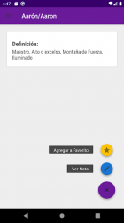 Screenshot 6 Diccionario de Nombres Bíblicos android