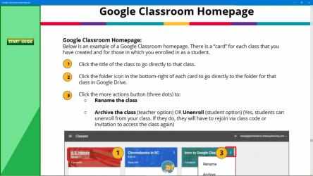 Screenshot 1 Google Class Room User Manual windows