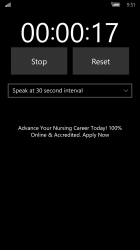 Screenshot 2 Speaking Stopwatch windows