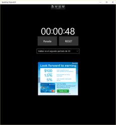 Screenshot 1 Speaking Stopwatch windows