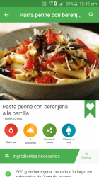 Screenshot 3 recetas de pasta gratis android