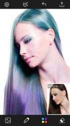 Captura 4 Hair Color Changer - Styles Salon & Recolor Booth iphone