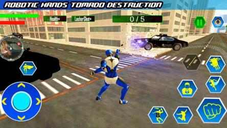 Captura 5 Policía héroe velocidad del robot: Juegos de robot android
