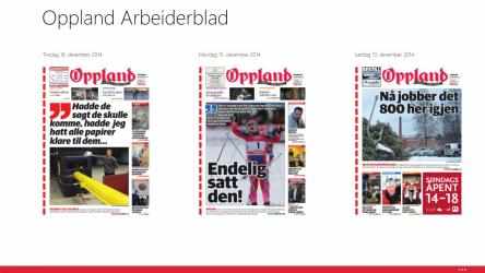 Screenshot 5 Oppland Arbeiderblad windows