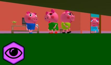Captura de Pantalla 10 Piggy Neighbor. Family Escape Obby House 3D android