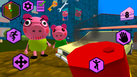 Imágen 4 Piggy Neighbor. Family Escape Obby House 3D android