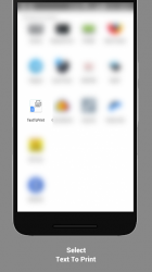 Captura de Pantalla 5 TEXT SHARE to WebView PRINT.Intent send-print job android
