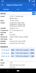 Screenshot 3 Avia Weather - METAR & TAF android