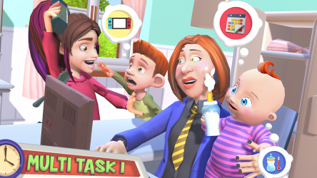 Captura de Pantalla 5 Mother Simulator: Happy Working Mom Family Life android