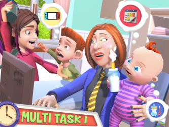 Capture 10 Mother Simulator: Happy Working Mom Family Life android