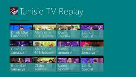 Screenshot 10 Tunisia ReplayTV windows