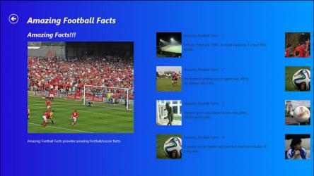 Captura de Pantalla 3 Amazing Football Facts windows