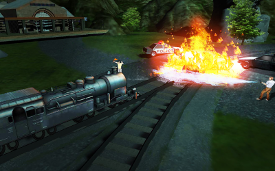 Screenshot 4 Uphill Train Simulator 3D android
