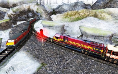 Screenshot 13 Uphill Train Simulator 3D android