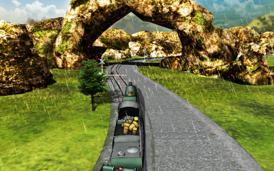 Screenshot 14 Uphill Train Simulator 3D android