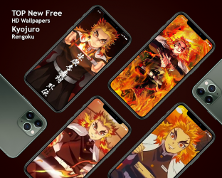 Screenshot 12 Kyojuro Rengoku HD Wallpaper KNY Anime Collection android